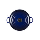 Cast Iron Round Casserole - Indigo