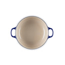 Cast Iron Round Casserole - Indigo