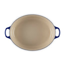 Cast Iron Oval Casserole 31cm - Indigo