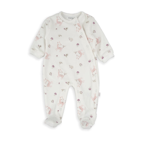 Animal Romper - White