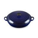Cast Iron Shallow Casserole 30cm - Indigo