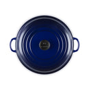 Cast Iron Shallow Casserole 30cm - Indigo