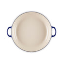 Cast Iron Shallow Casserole 30cm - Indigo