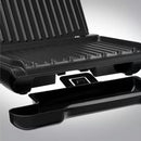 Entertaining Large Steel Health Grill - Black