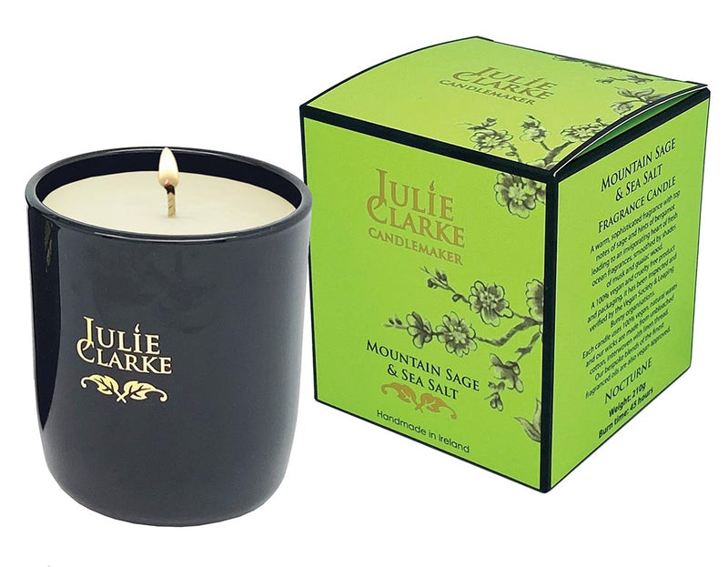 Nocturne Scented Candle - Mountain Sage & Sea Salt