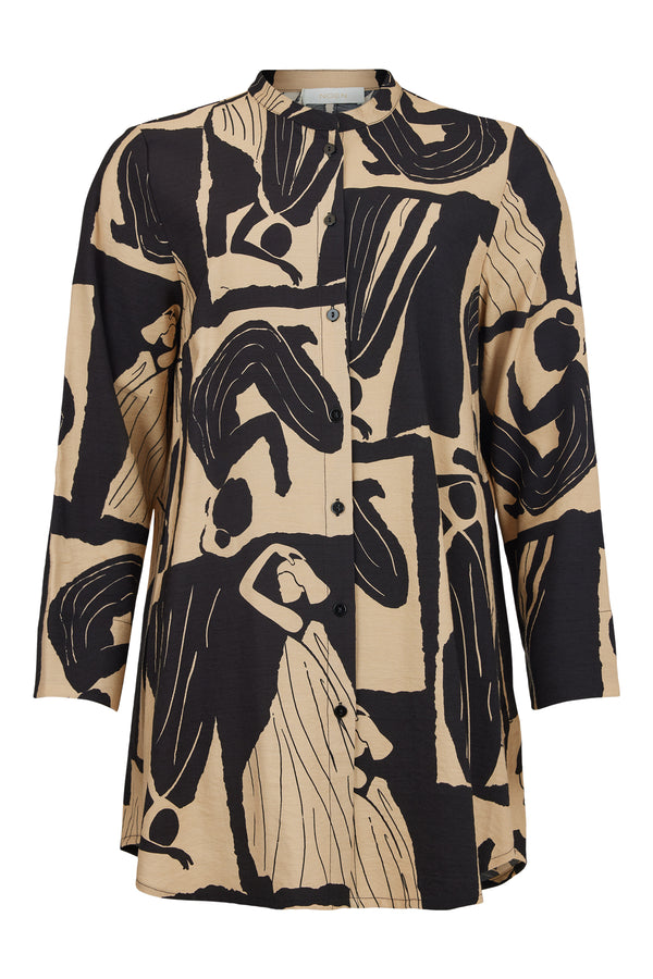 SHIRT - Black/natural