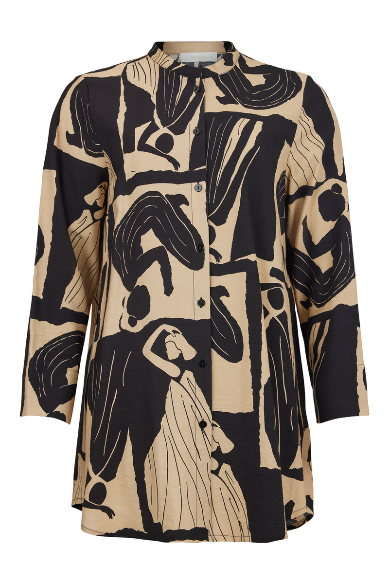 SHIRT - Black/natural