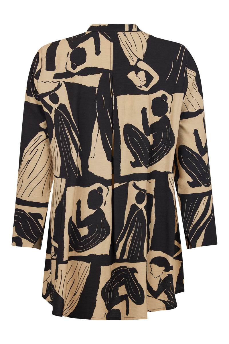 SHIRT - Black/natural