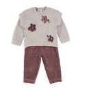 Jumper & Cords Set - Beige