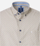Comfort Fit Short Sleeve Shirt - Yellow