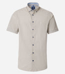 Comfort Fit Short Sleeve Shirt - Yellow
