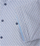 Comfort Fit Short Sleeve Shirt - Blue