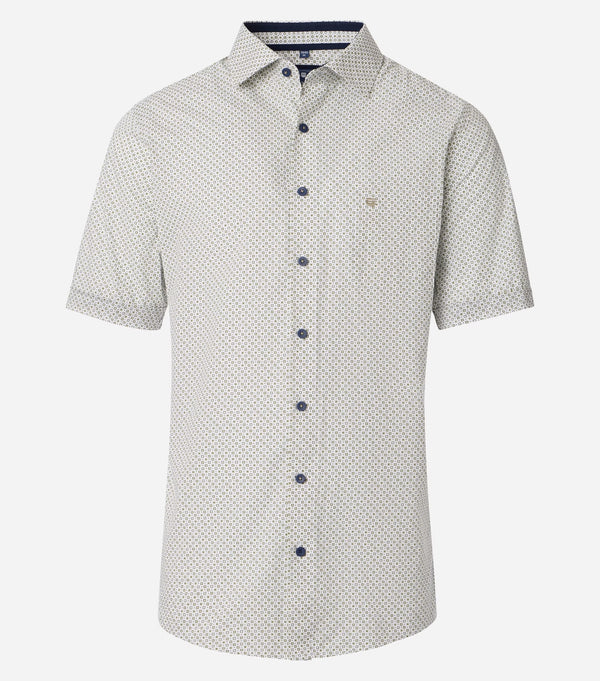 Comfort Fit Short Sleeve Shirt - Green