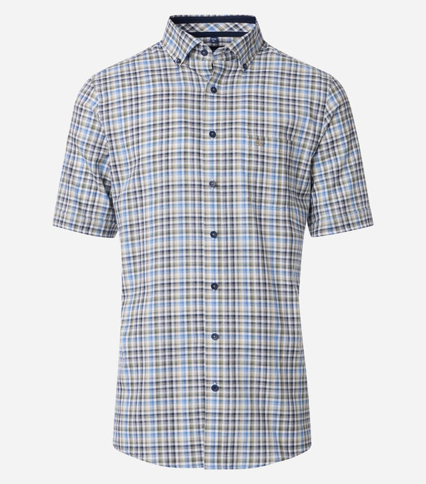 Comfort Fit Short Sleeve Shirt - Green