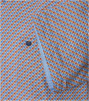 Modern Fit Short Sleeve Shirt - Orange