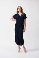 Culotte Jumpsuit - Midnight Blue