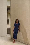 Culotte Jumpsuit - Midnight Blue