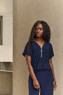 Culotte Jumpsuit - Midnight Blue