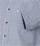 Comfort Fit Short Sleeve Shirt - Blue