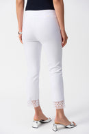 Millennium Crop Trouser - White