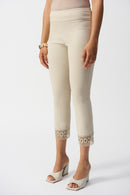 Millennium Crop Trouser - Moonstone