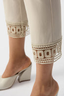 Millennium Crop Trouser - Moonstone