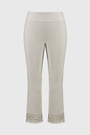 Millennium Crop Trouser - Moonstone