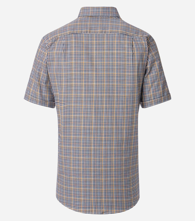 Comfort Fit Short Sleeve Shirt - Yellow