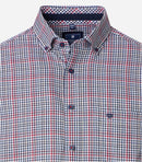 Comfort Fit Short Sleeve Shirt - Red