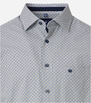 Modern Fit Short Sleeve Shirt - Beige