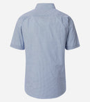 Comfort Fit Short Sleeve Shirt - Blue