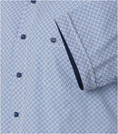 Comfort Fit Short Sleeve Shirt - Blue