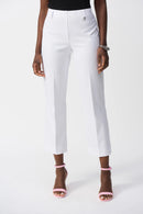LuxTwill Straight Trouser - Off White