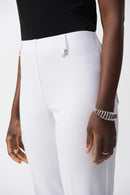 LuxTwill Straight Trouser - Off White