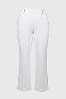 LuxTwill Straight Trouser - Off White