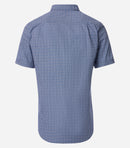 Comfort Fit Short Sleeve Shirt - Light Blue