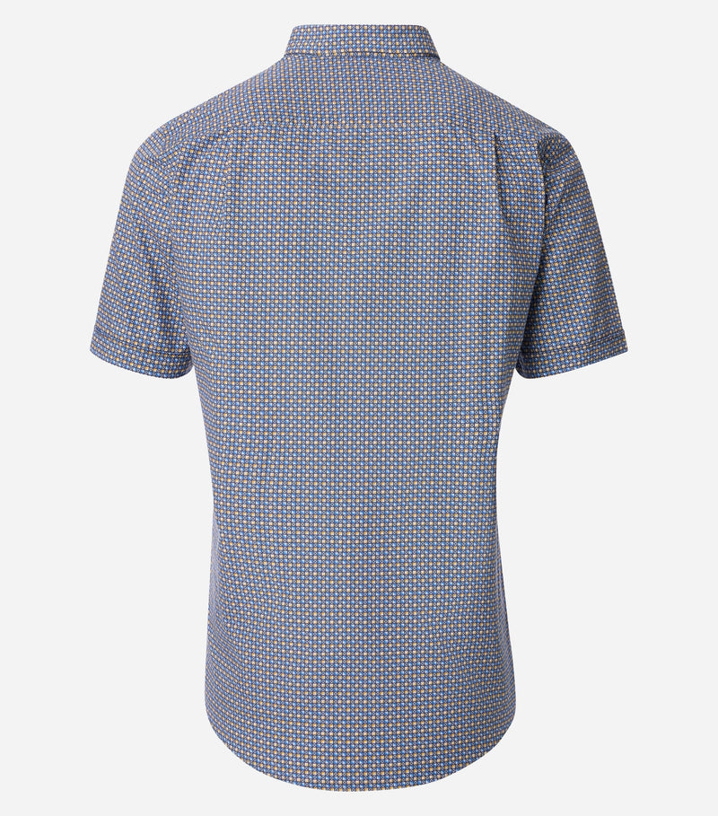 Comfort Fit Short Sleeve Shirt - Yellow