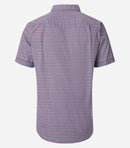 Comfort Fit Short Sleeve Shirt - Red