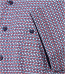 Comfort Fit Short Sleeve Shirt - Red