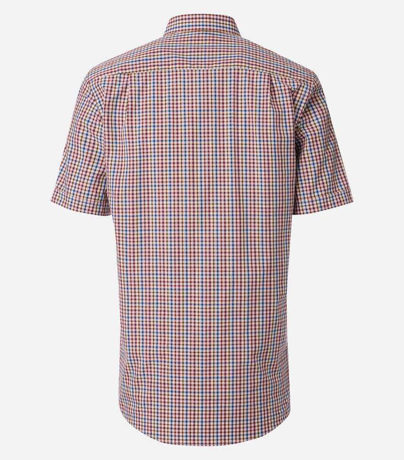Comfort Fit Short Sleeve Shirt - Orange