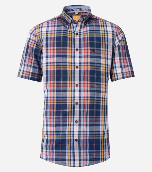 Comfort Fit Short Sleeve Shirt - Orange