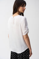 Hammered Straight Top - Vanilla