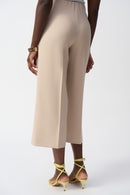 Lux Twill Culotte Trouser - Parchment