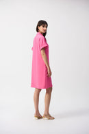 Straight Shirt Dress - Bubblegum