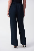 Wide Leg Trouser - Midnight Blue