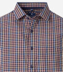 Comfort Fit Short Sleeve Shirt - Blue