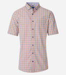 Comfort Fit Short Sleeve Shirt - Orange