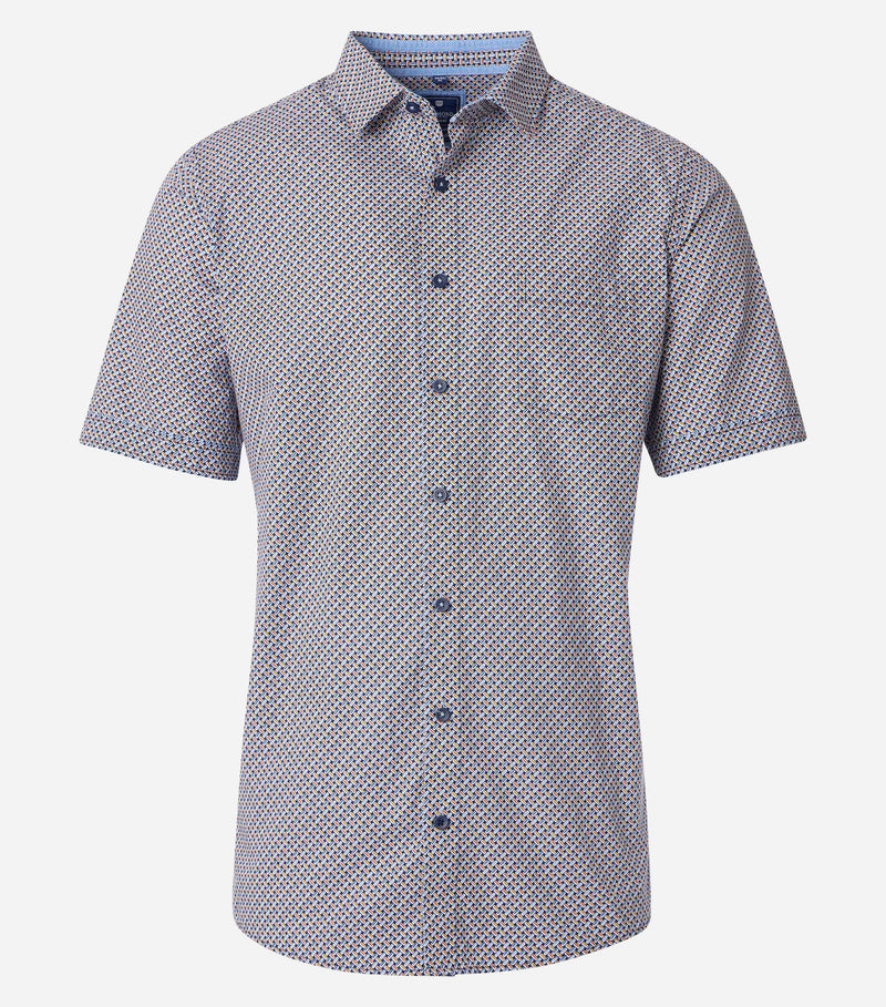 Comfort Fit Short Sleeve Shirt - Orange