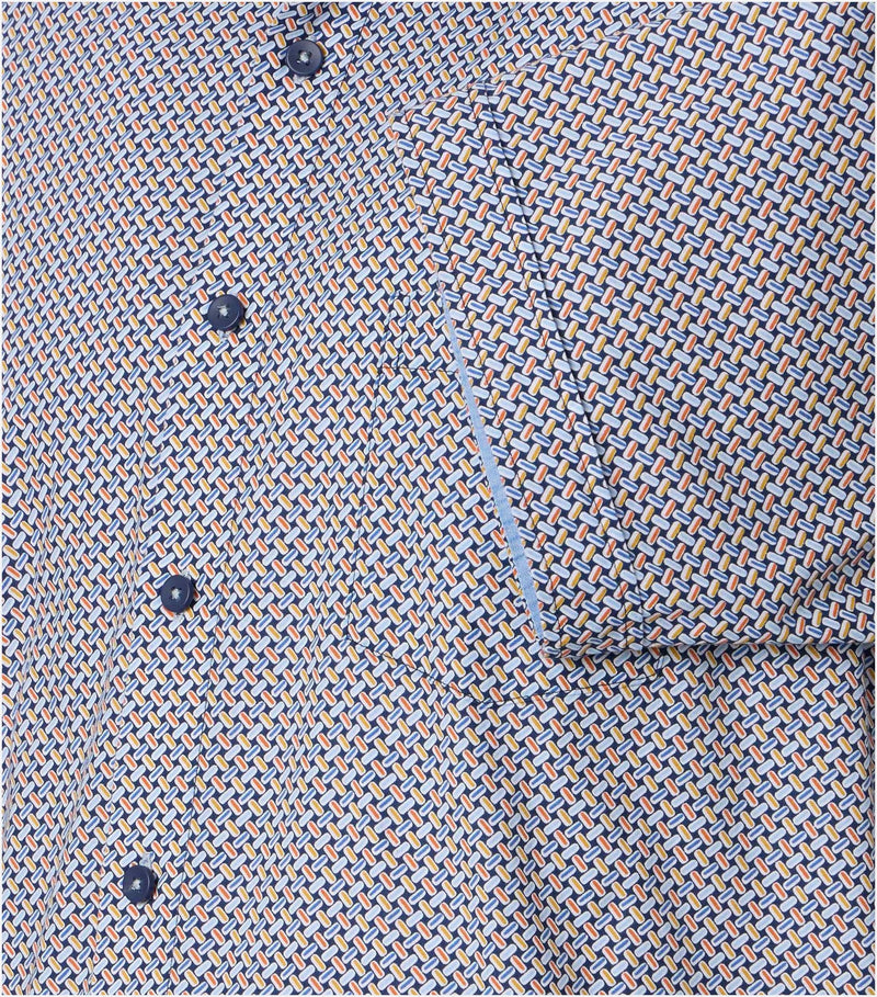 Comfort Fit Short Sleeve Shirt - Orange