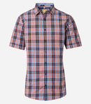 Modern Fit Short Sleeve Shirt - Orange